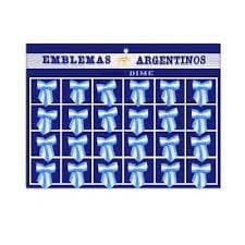 ESCARAPELA DIME MOÑO C/COLA x24u ART-07 - Imagen 2