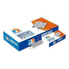 Broches Nro 10 para Abrochadora EZCO x 1000 Unidades x 10 Cajas
