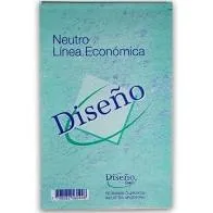 Talonario Diseño Neutro Chico x 10 unidades