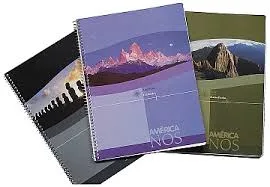Cuaderno con Espiral Oficio 80 Hojas AMÉRICA