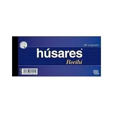 Talonario Húsares Recibí Grande 1901