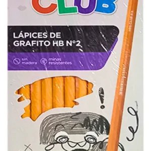 Lapiz Grafito INTRO CLUB HB N-2 x12u