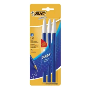 Boligrafo Bic Opaco x3u Azul
