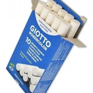 Tiza Giotto x10 Blancas