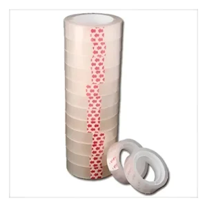 Cinta Adhesiva Credencial 12mm x10 metros x12 rollos